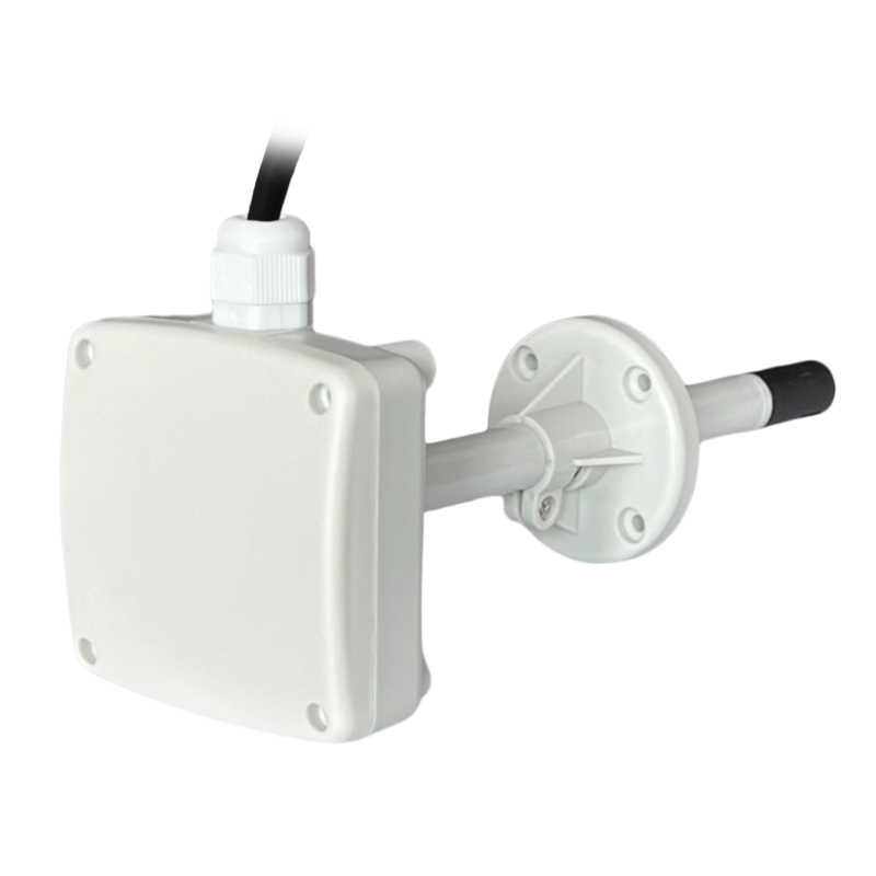 熱式管道風(fēng)速傳感器高精度工業(yè)微風(fēng)量變送器RS485風(fēng)管風(fēng)力檢測(cè)儀